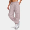 Under Armour Women's Unstoppable Woven Sheen Cargo Pants In Pink