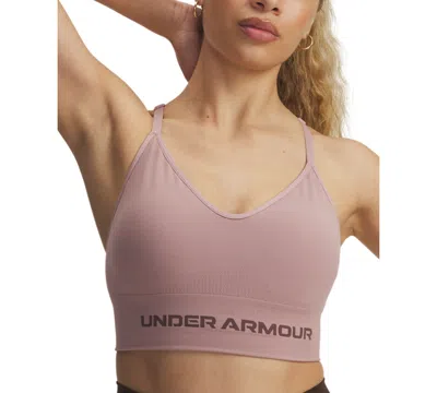 Under Armour Women's Vanish Seamless Low-impact Sports Bra In Pink