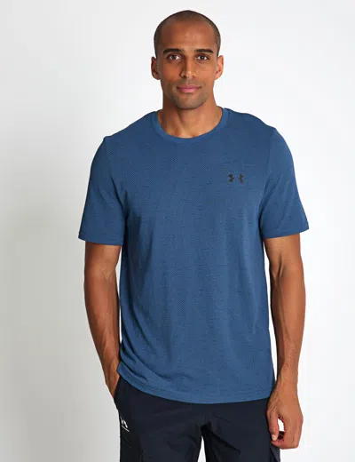 Under Armour Women's Vanish Seamless Short Sleeve T-shirt In Blue