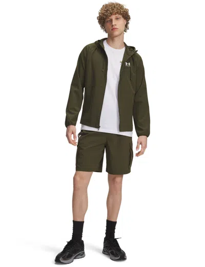Under Armour Women's Vibe Woven Cargo Short In Green