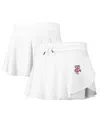 Under Armour Women's White Wisconsin Badgers Gameday Split Soft Skort In White