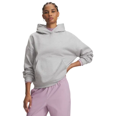Under Armour Womens Icon Fleece Hoodie In Brown