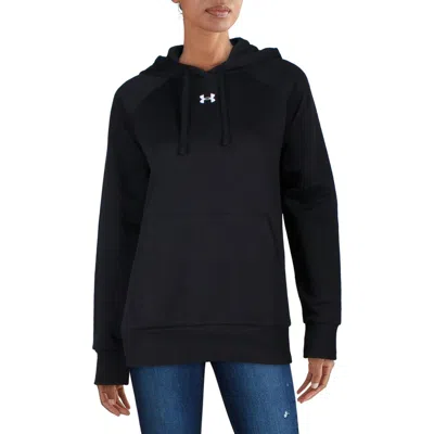 Under Armour Womens Logo Cotton Hooded Sweatshirt