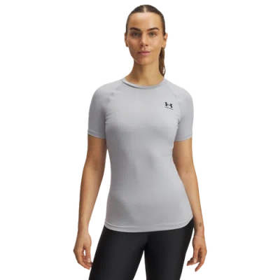 Under Armour Womens  Heatgear Authentics Comp Ss In Animal Print