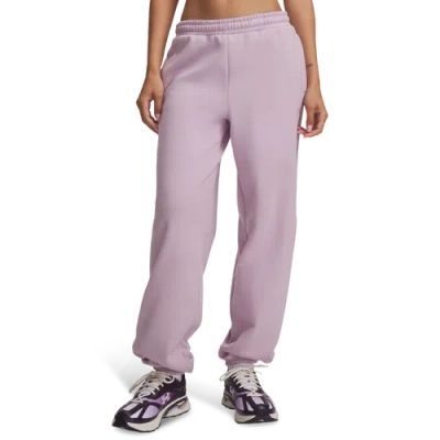 Under Armour Womens  Icon Fleece Gym Pant In Purple