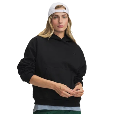 Under Armour Womens  Icon Fleece Hoodie In Black