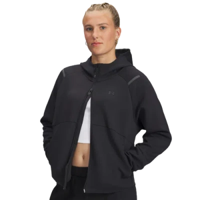 Under Armour Womens  Unstoppable Fleece Full-zip In Blue