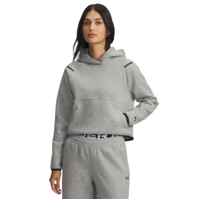 Under Armour Womens  Unstoppable Fleece Hoodie In Gray