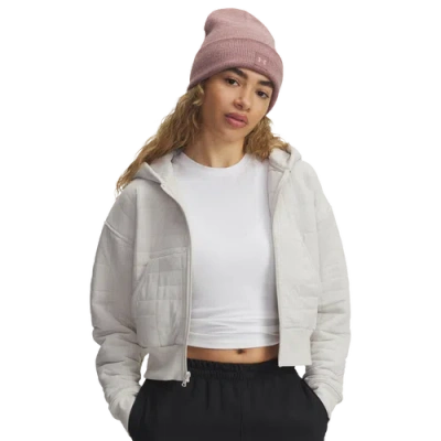 Under Armour Womens  Unstoppable Txtr Full-zip In White