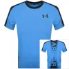 Under Armour Wordmark T Shirt Blue In Blue