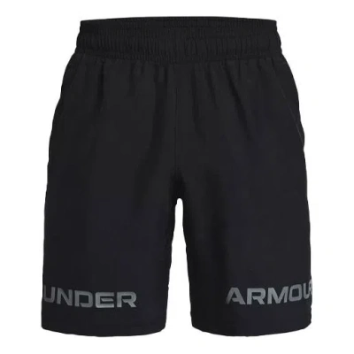 Under Armour Woven Graphic Wordmark Shorts 'black'