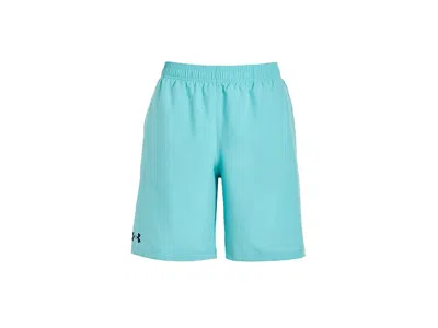 Under Armour Woven Shorts (big Kid) Boy's Shorts Blue Haze/black: Lg (14-16 Big Kid) 7