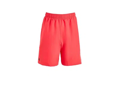 Under Armour Woven Shorts (big Kid) Boy's Shorts Venom Red/black : Lg (14-16 Big Kid) 7, Polyester