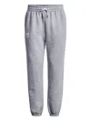 Under Armour X Ua Rival Logo Detail Track Trousers In Gray