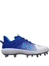 Under Armour Yard Low Mt "royal Blue" Cleats In Blue