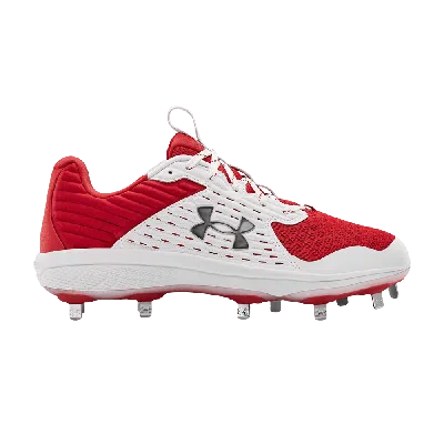 Pre-owned Under Armour Yard Mt 'red White'