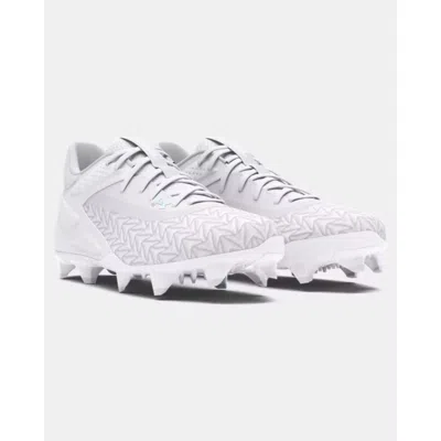 Under Armour Yard Mt Tpu 3.0 3027449-101 Mens White Baseball Cleats Tf8538