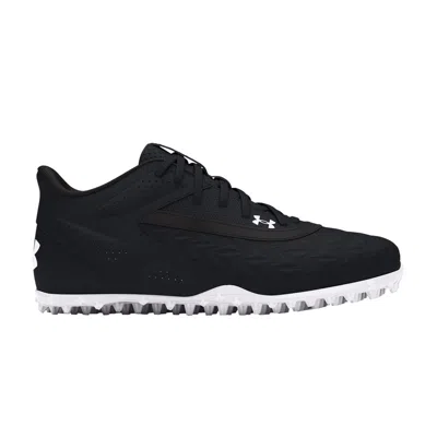 Pre-owned Under Armour Yard Tf Jr 3.0 'black White' | Kid's Size 2