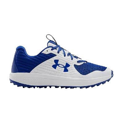 Pre-owned Under Armour Yard Turf 'royal White' In Blue