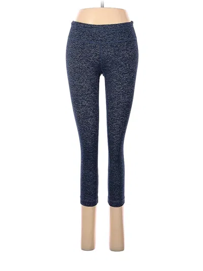 Pre-owned Under Armour Yoga Pants In Blue