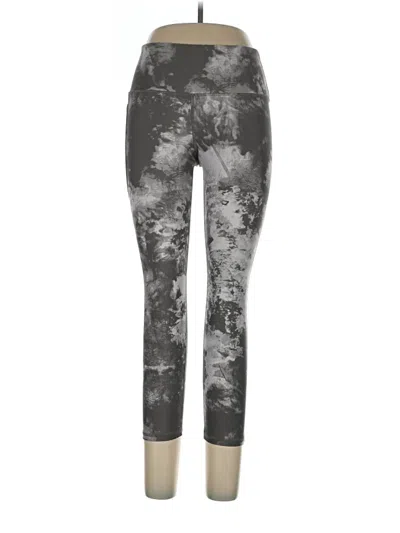 Pre-owned Under Armour Yoga Pants In Gray