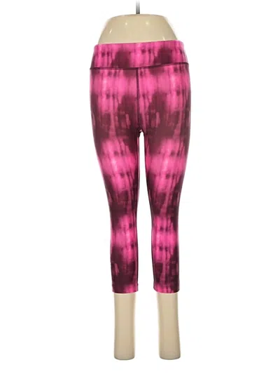 Pre-owned Under Armour Yoga Pants In Pink