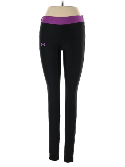 Pre-owned Under Armour Yoga Pants In Purple