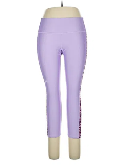 Pre-owned Under Armour Yoga Pants In Purple