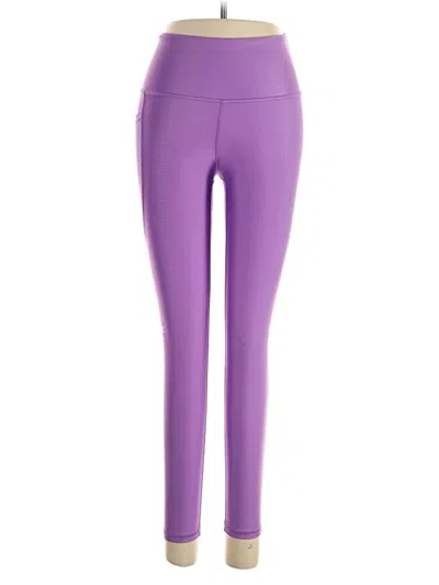 Pre-owned Under Armour Yoga Pants In Purple