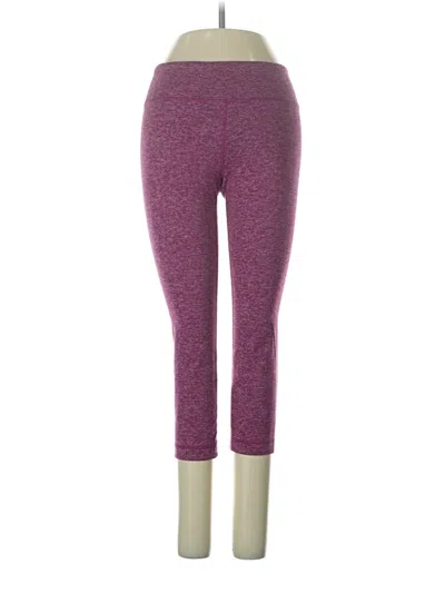 Pre-owned Under Armour Yoga Pants In Purple