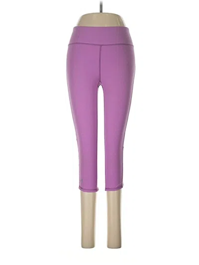 Pre-owned Under Armour Yoga Pants In Purple