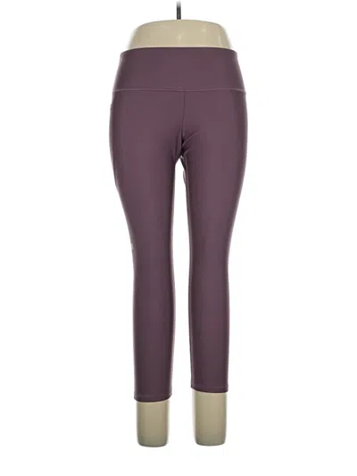Pre-owned Under Armour Yoga Pants In Purple