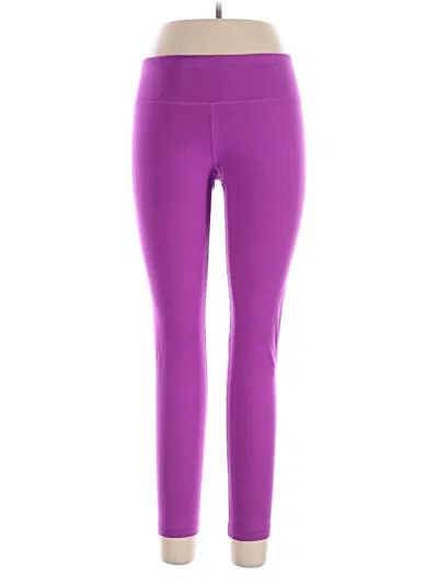 Pre-owned Under Armour Yoga Pants In Purple