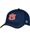 Under Armour Youth Boys And Girls  Navy Auburn Tigers Blitzing Accent Performance Adjustable Hat In Navy