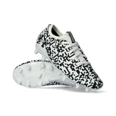 Under Armour Kids' Youth  Magnetico Select- White Fg Soccer Cleats Tf982
