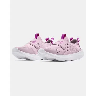 Under Armour Kids' Youth  Runplay- Sneaker Pink Running Shoes Jobb1213