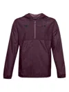 Under Armour Youth Yxl Windbreaker Jacket In Purple