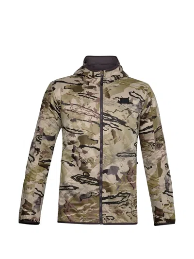 Under Armour Zip-fastening Hooded Jacket In Multi