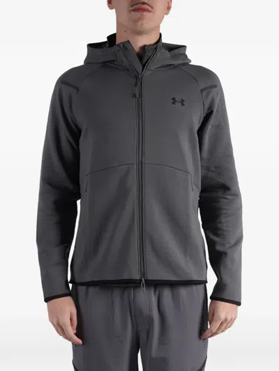Under Armour Zip Hoodie In Black