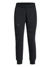 Under Armour Zip-pocket Track Pants In Black