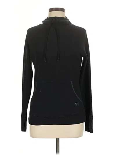 Pre-owned Under Armour Zip Up Hoodie In Black