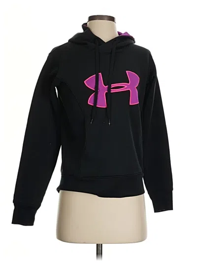 Pre-owned Under Armour Zip Up Hoodie In Black