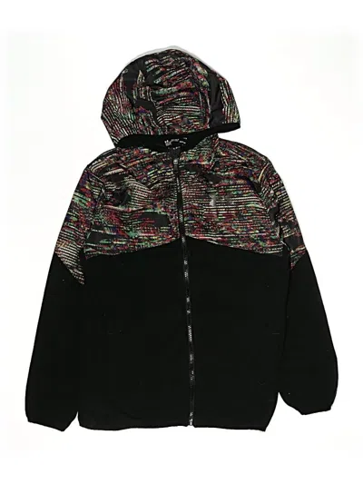 Pre-owned Under Armour Kids' Zip Up Hoodie In Black