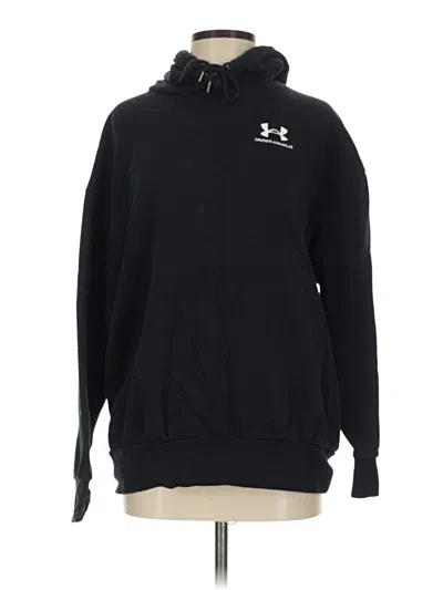 Pre-owned Under Armour Zip Up Hoodie In Black
