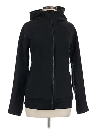 Pre-owned Under Armour Zip Up Hoodie In Black
