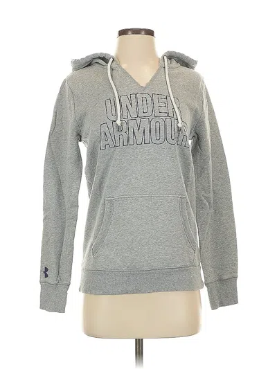 Pre-owned Under Armour Zip Up Hoodie In Gray