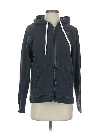 Pre-owned Under Armour Zip Up Hoodie In Gray