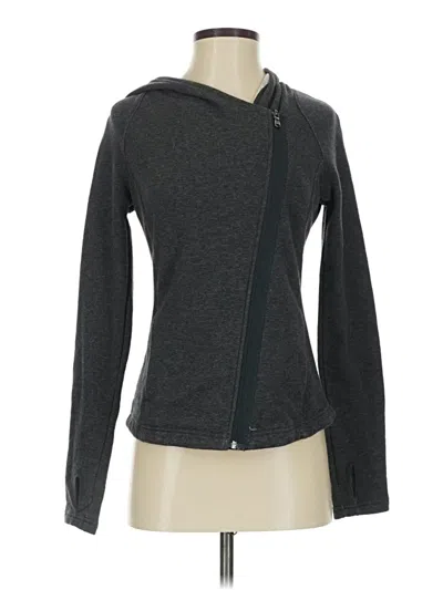 Pre-owned Under Armour Zip Up Hoodie In Gray