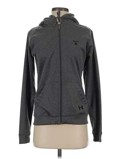 Pre-owned Under Armour Zip Up Hoodie In Gray