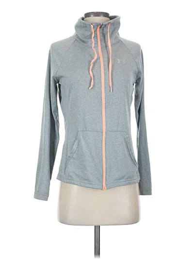 Pre-owned Under Armour Zip Up Hoodie In Gray